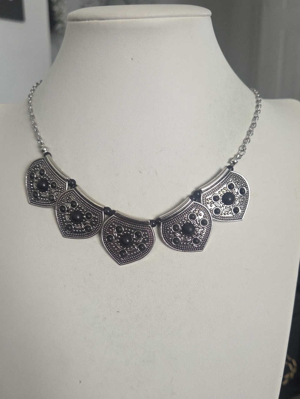 Paparazzi Badlands Basin Black Necklace NWT